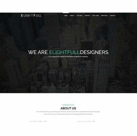 Elightfull – HTML Template